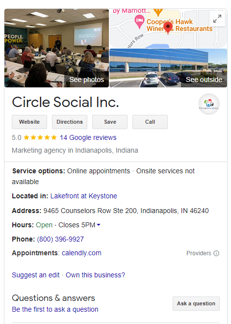 knowledge panel