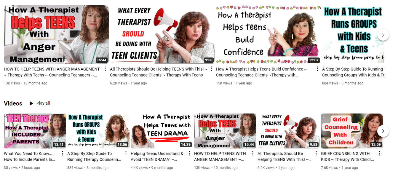 adolescent teen therapy marketing