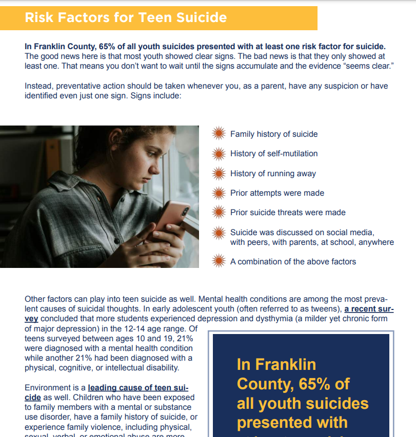 who are the key community referrants for teens circle social