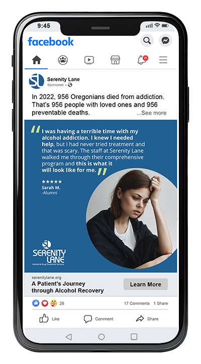 serenity lane paid ad
