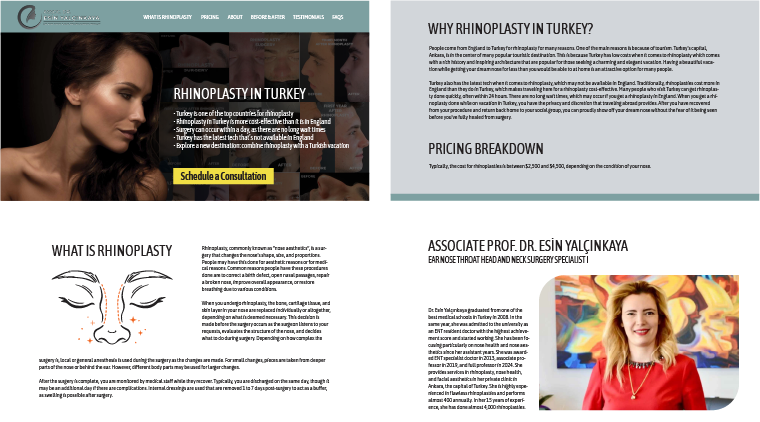 Landing pages